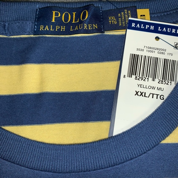 Ralph Lauren Polo Stripped T Shirt - Picture 2 of 5